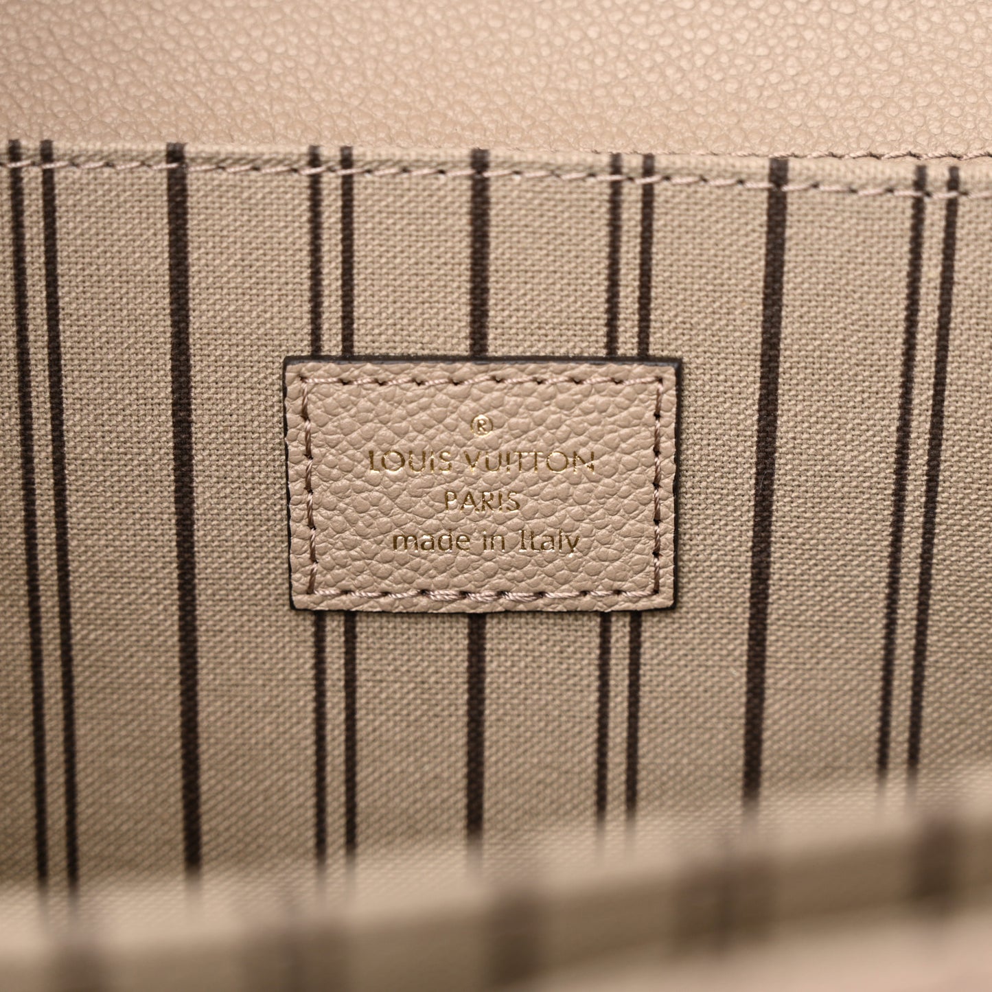 Empreinte Pochette Metis Tourterelle