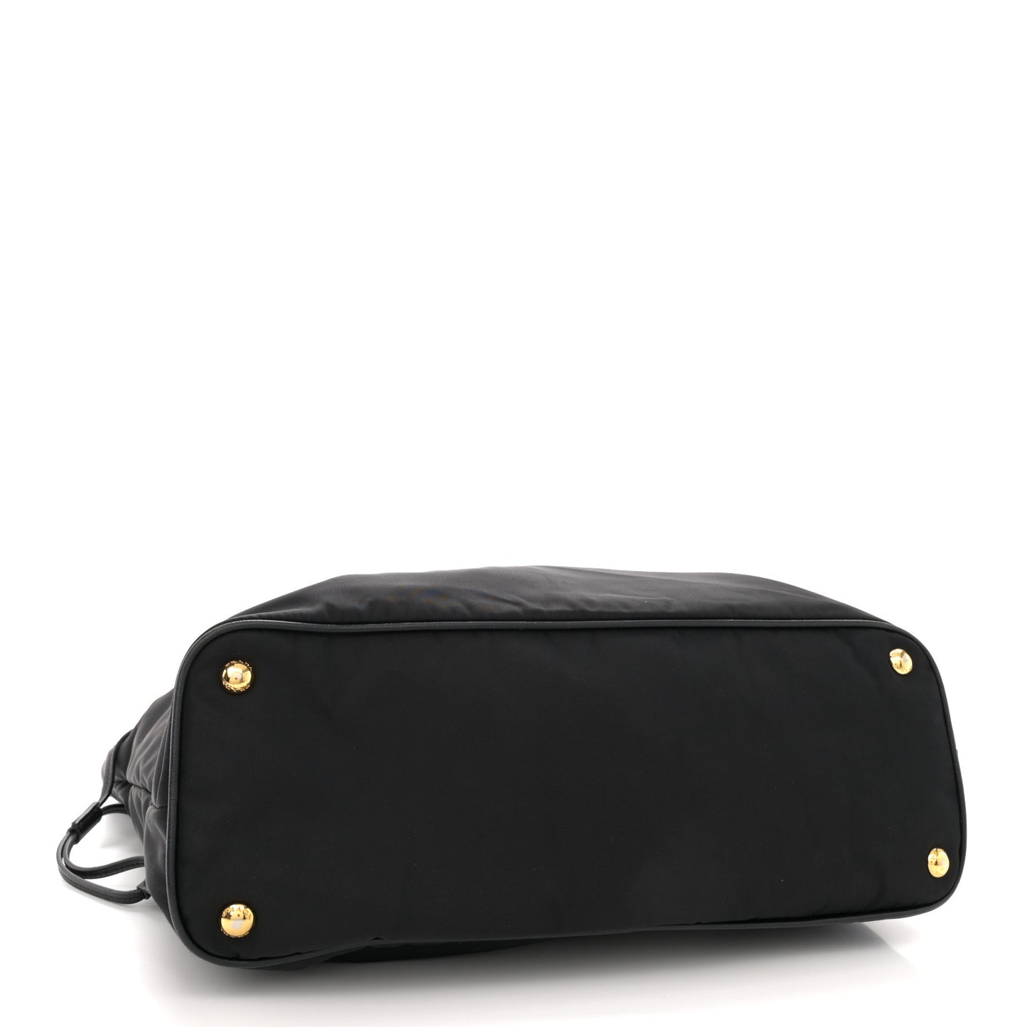 Tessuto Nylon Saffiano Tote Black