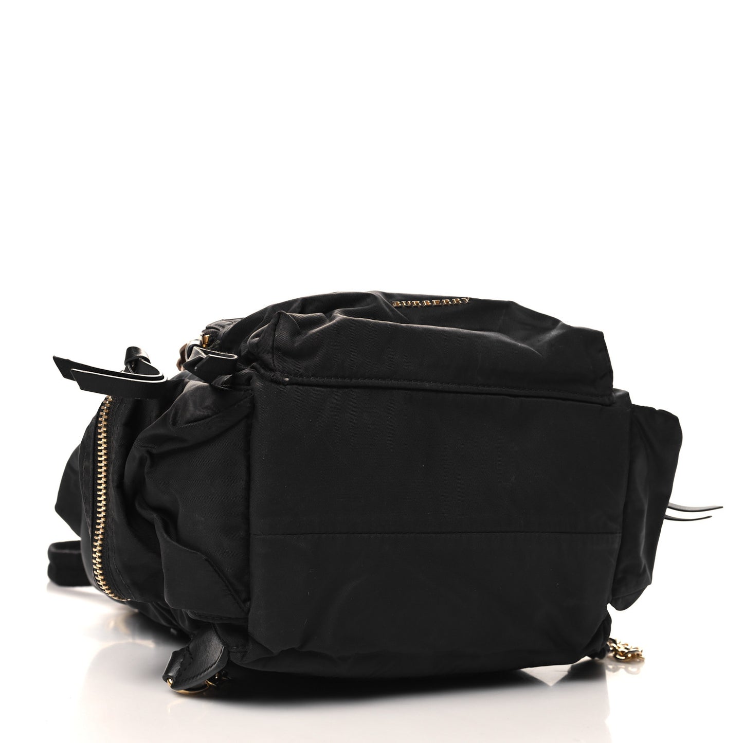Nylon Medium Rucksack Backpack Black