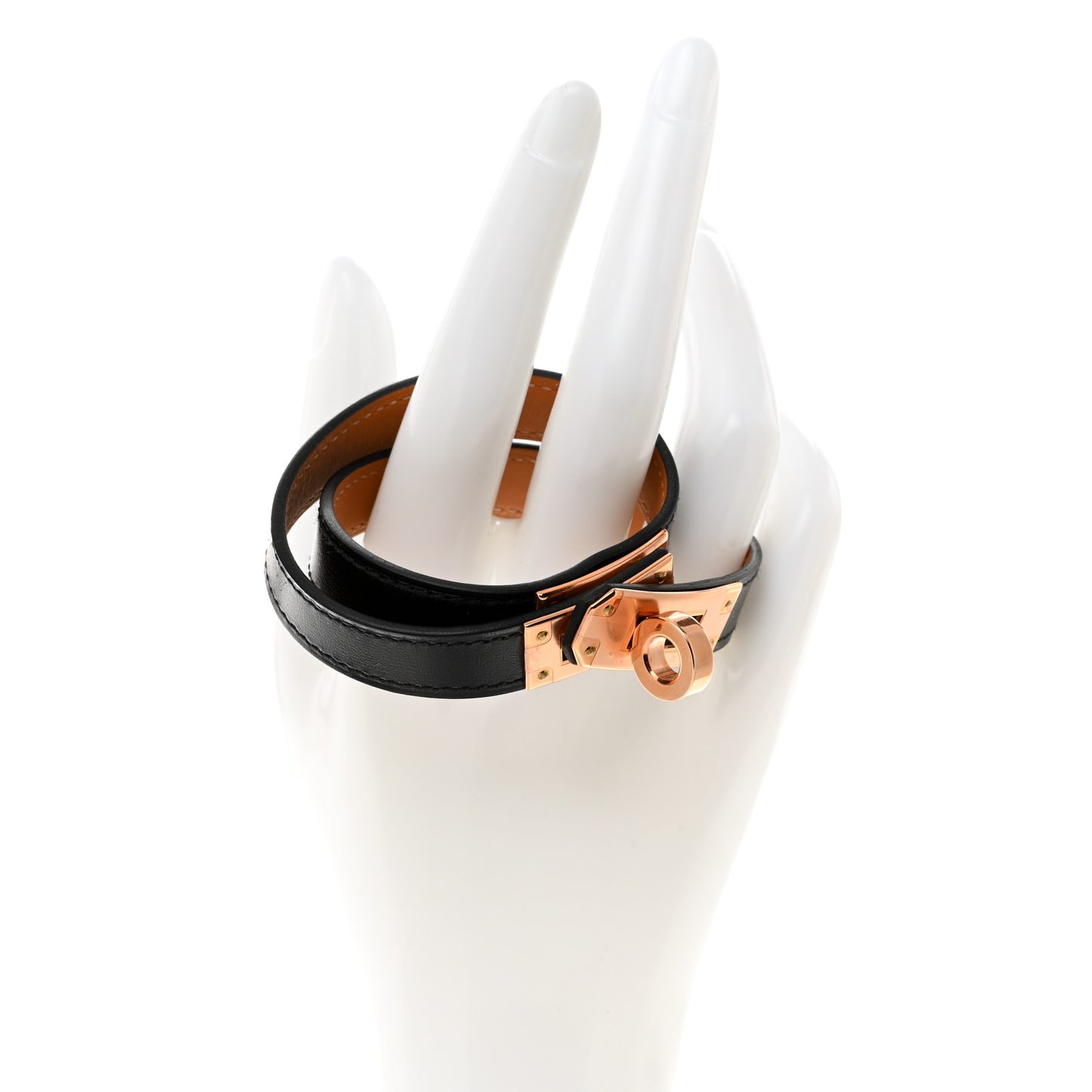 Swift Mini Kelly Double Tour Bracelet T3 Black