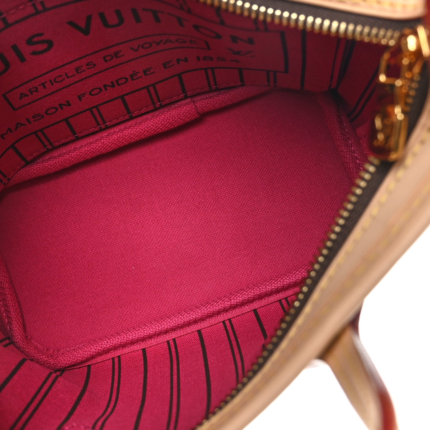 Monogram Neverfull BB Pink Peony