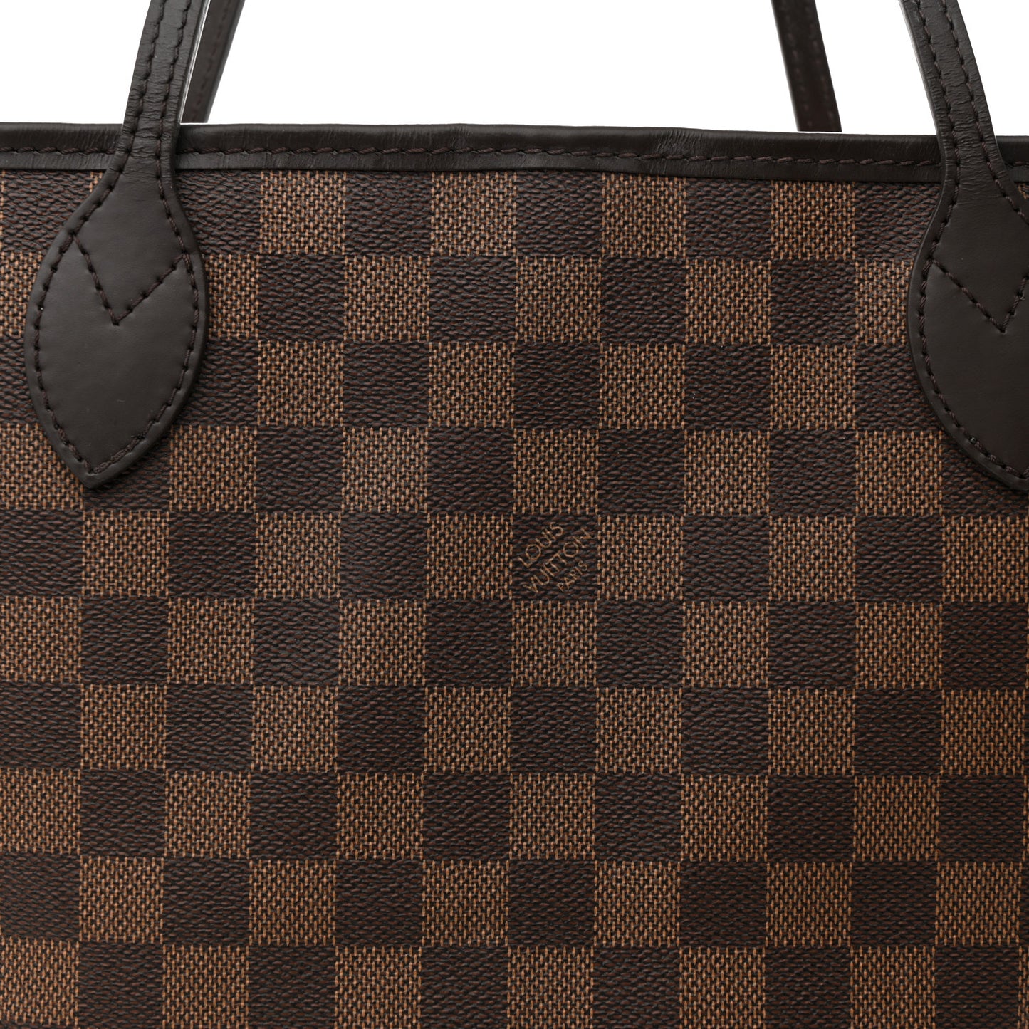 Damier Ebene Neo Neverfull MM Rose Ballerine