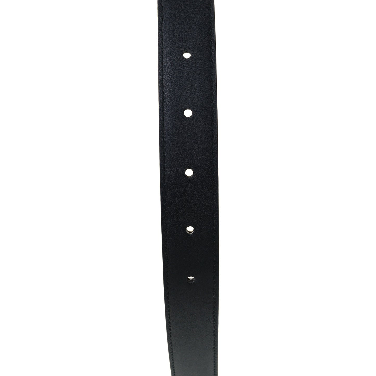 Calfskin Icaro Square G 25mm Belt 110 44 Black