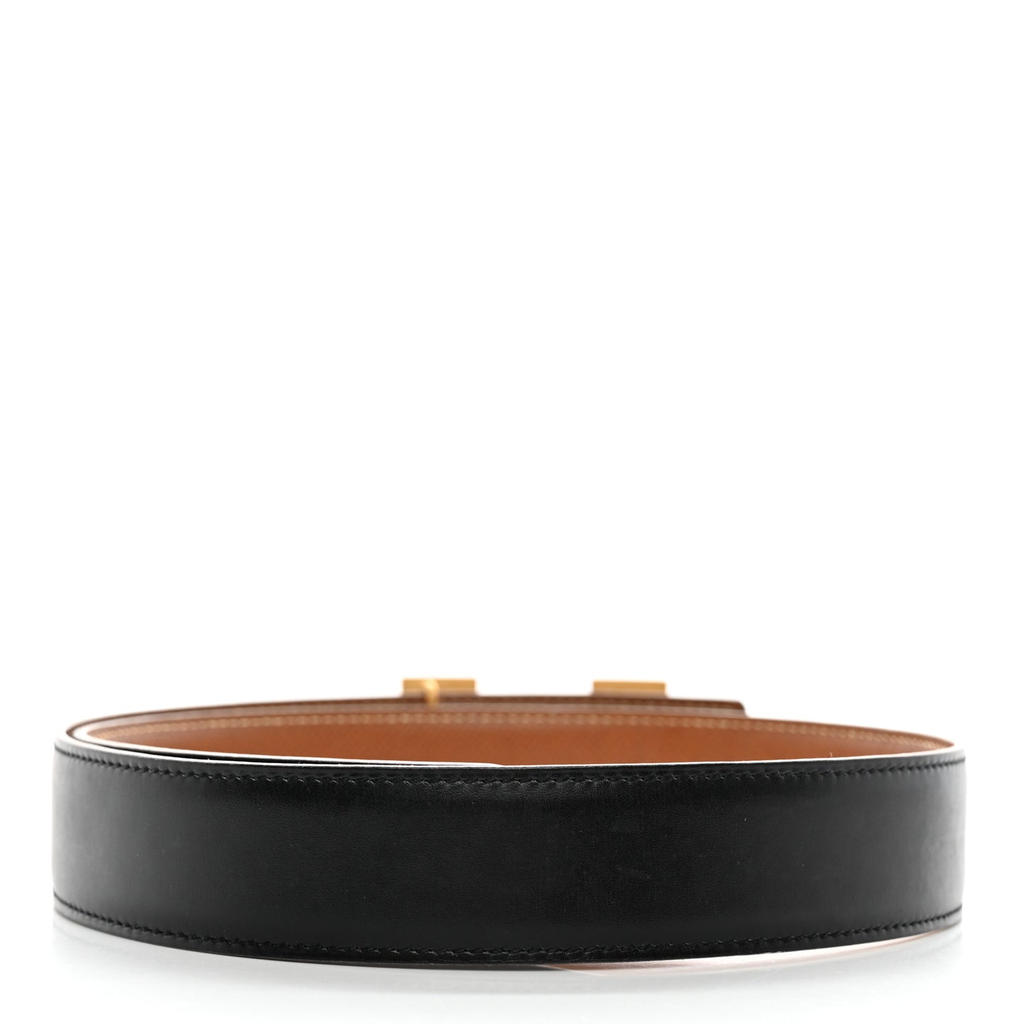 Box Epsom 32mm Constance H Belt 70 28 Black Gold