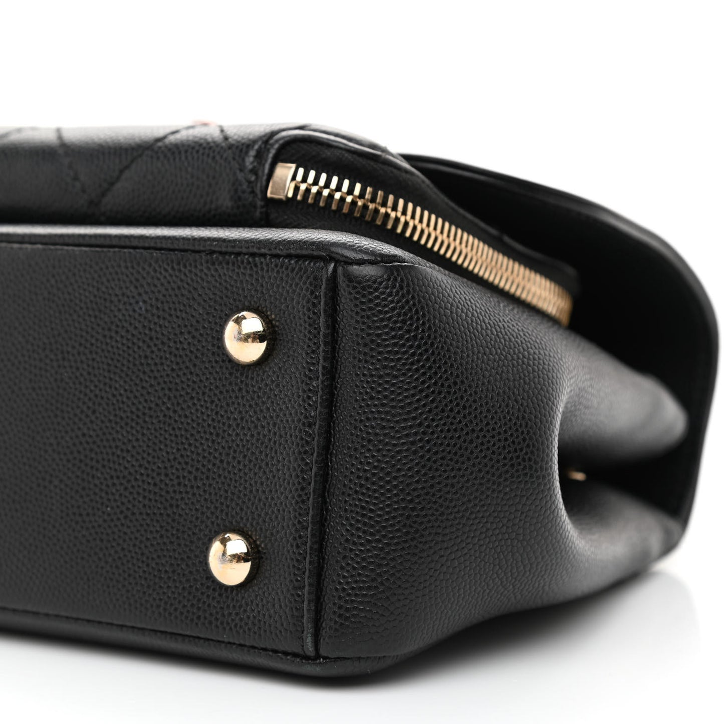Caviar Quilted Small Business Affinity Flap Black