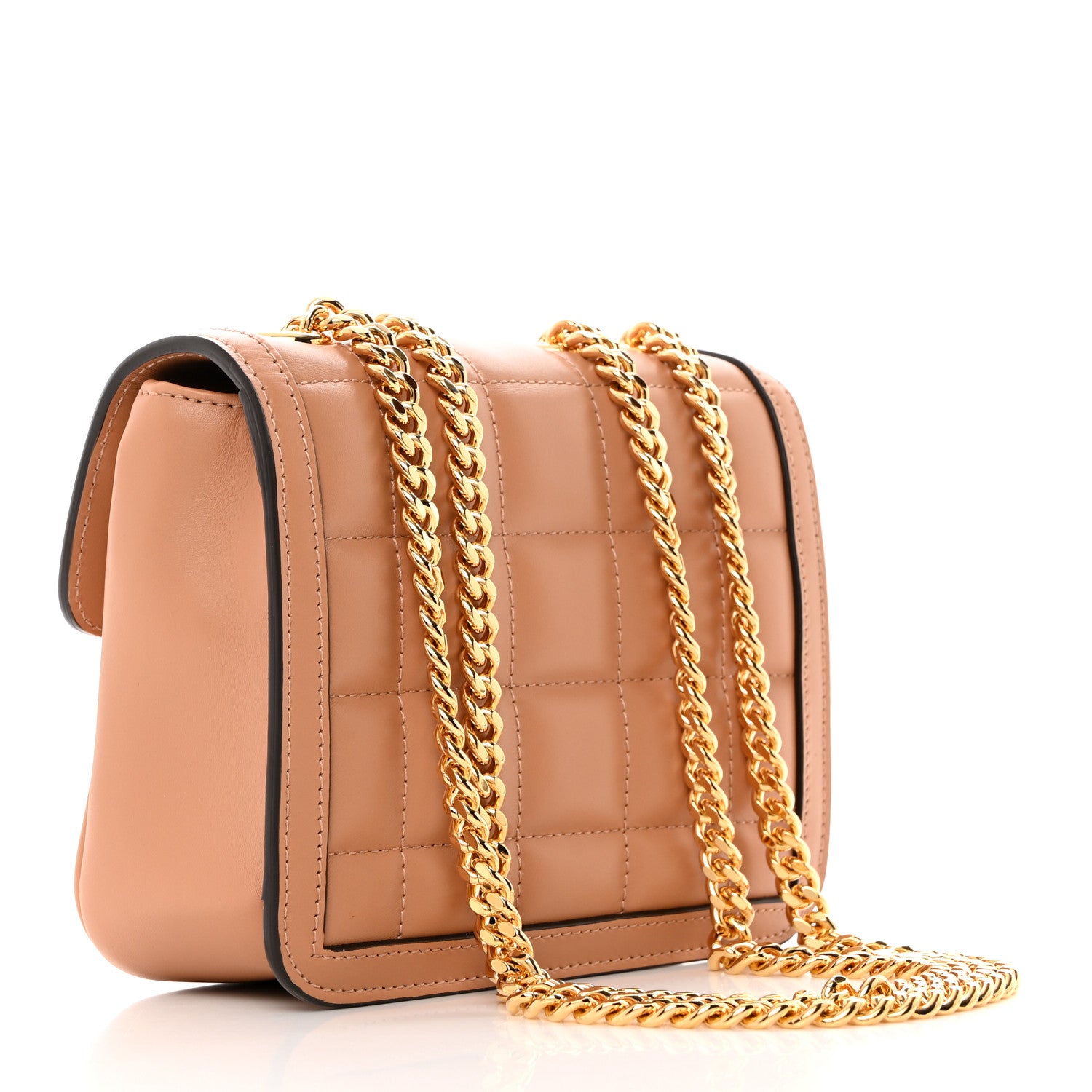 Gucci Calfskin Quilted Mini Deco Shoulder Bag Camelia 3 of 10