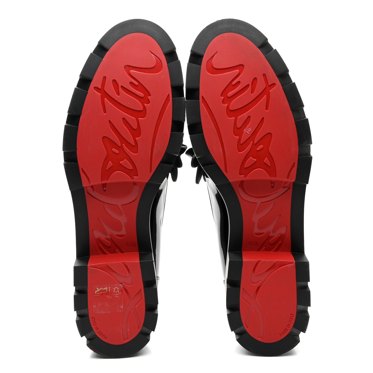 Patent Daisy Loafers 40.5 Black