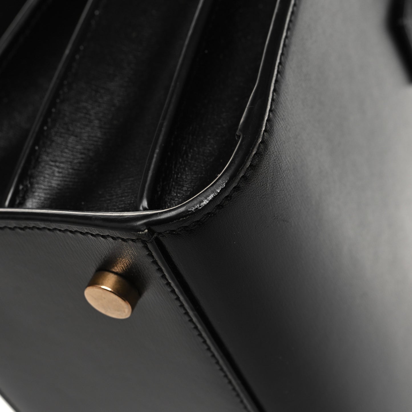 Calfskin Baby Sac De Jour Black