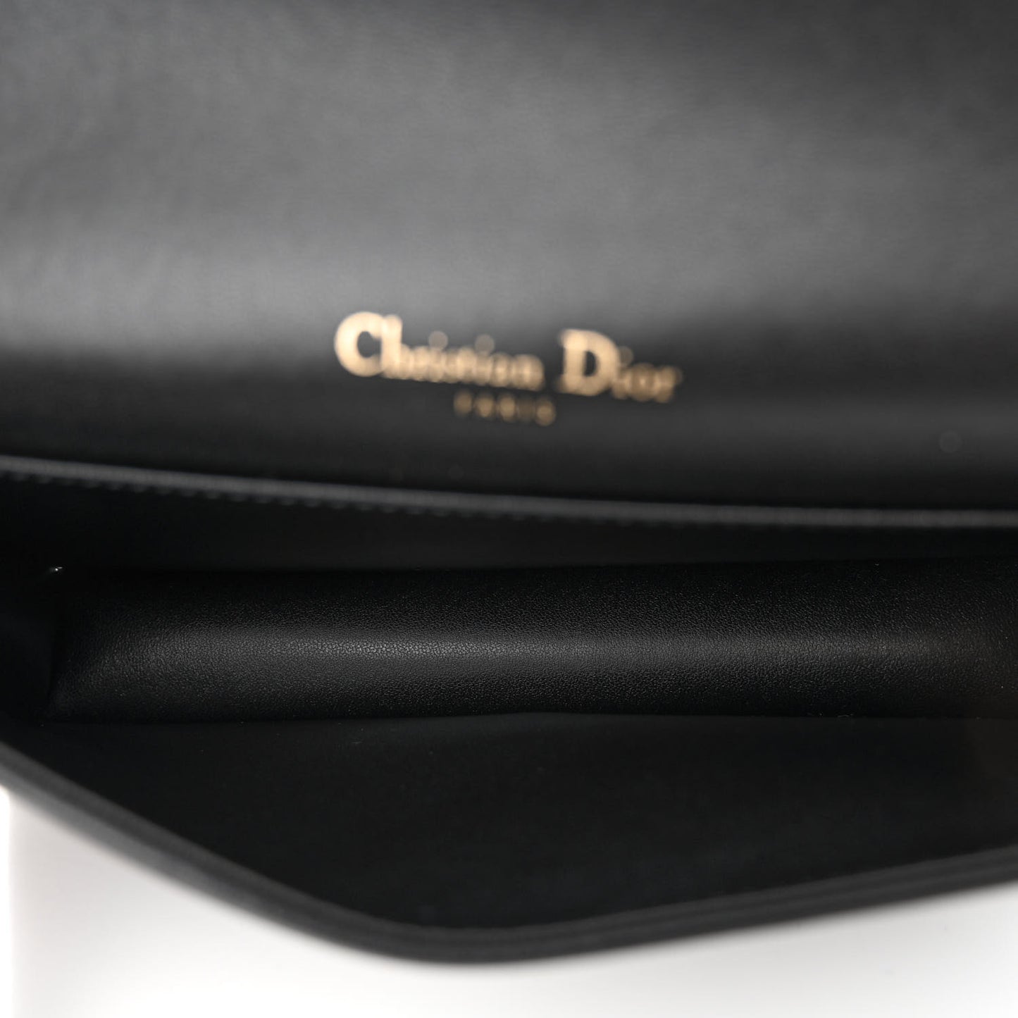 Lambskin Cannage Lady Dior Pouch Black