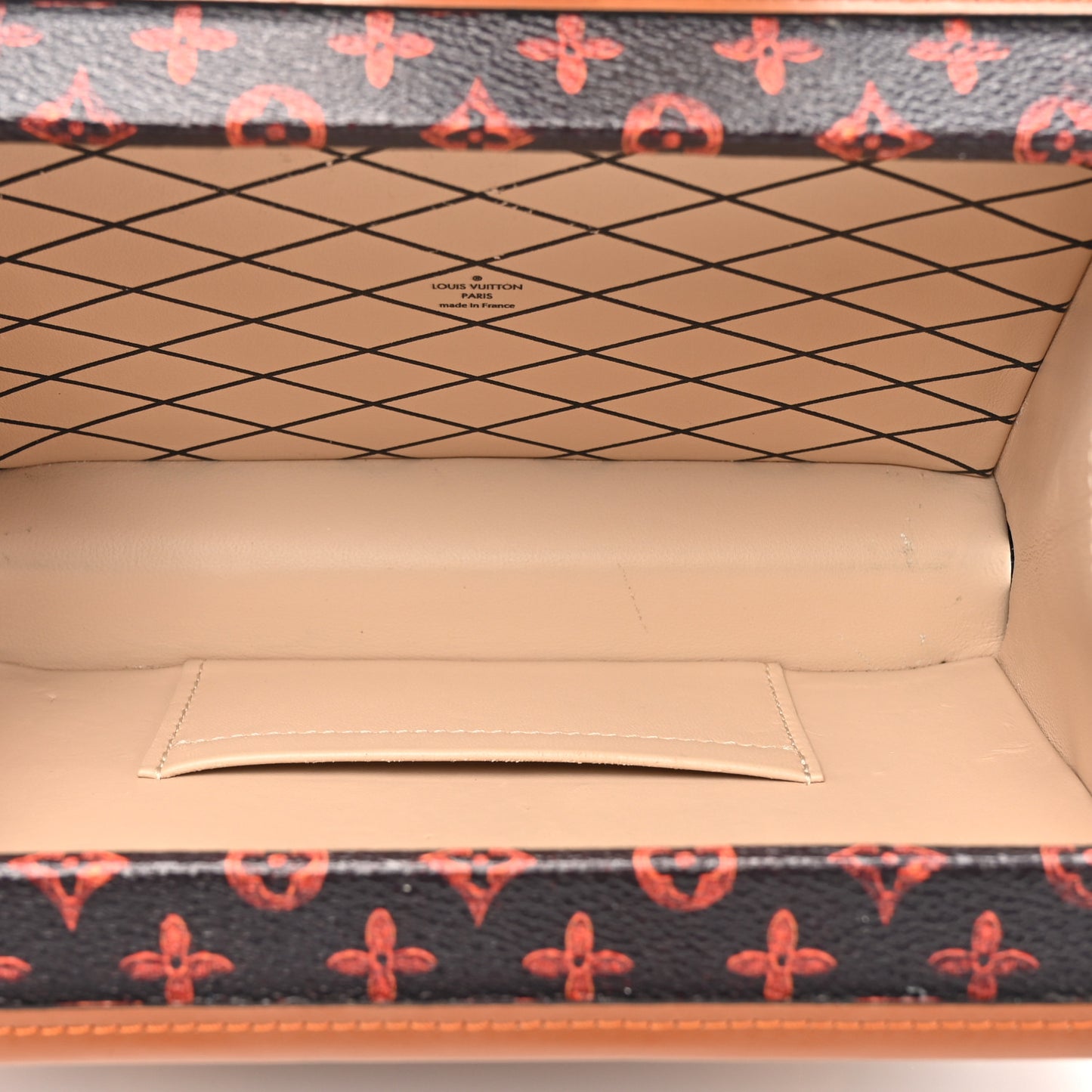 Catogram Petite Malle Orange Marron