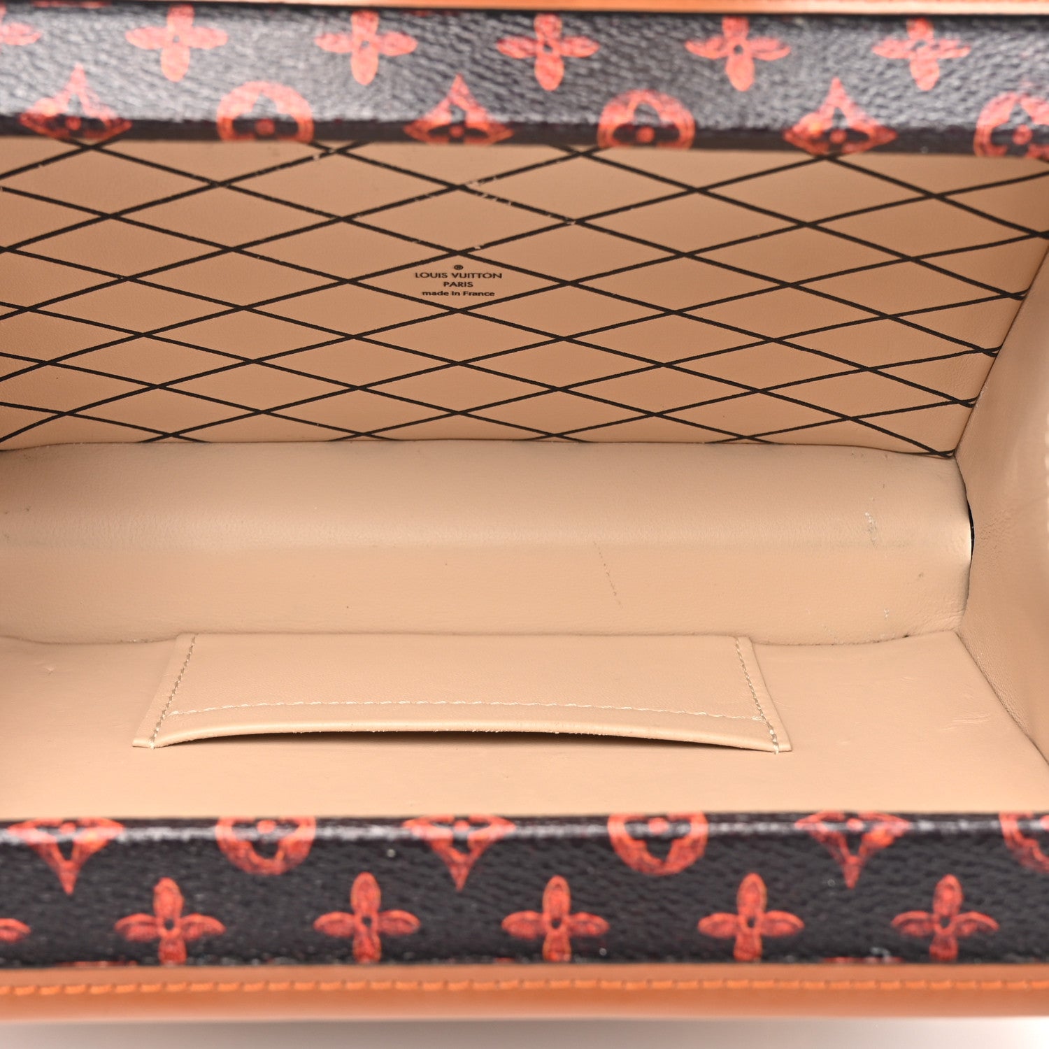 Louis Vuitton Catogram Petite Malle Orange Marron 5 of 16