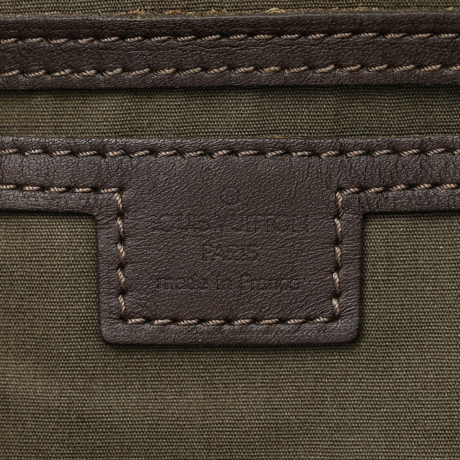 Louis Vuitton Mini Monogram Montsouris GM Backpack Kaki 7 of 11