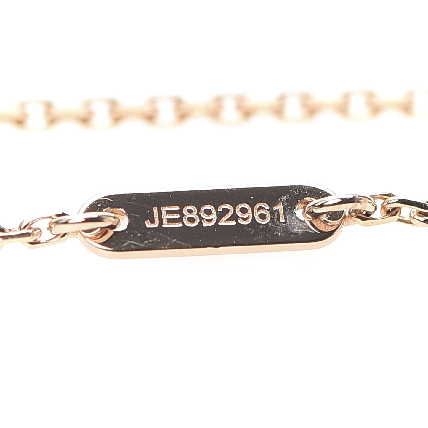 18K Rose Gold Carnelian Sweet Alhambra Bracelet