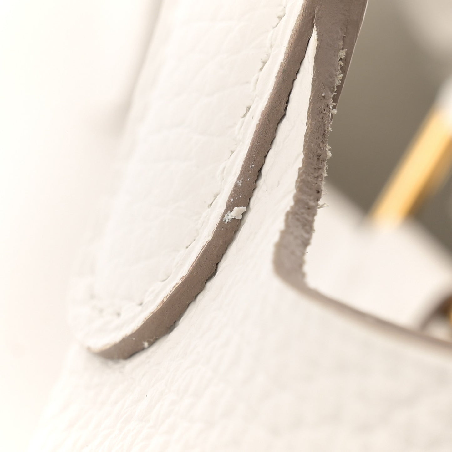 Taurillon Clemence Picotin Lock 18 PM Gris Pale