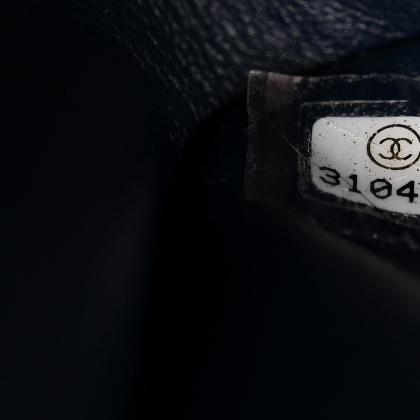 Caviar Quilted Medium Sweet Classic Flap Navy Blue