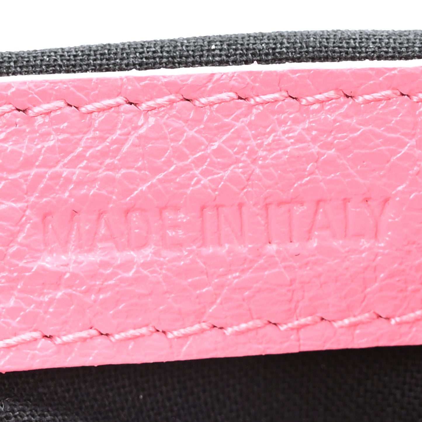 Agneau Arena Le Cagole Shoulder Bag XS Candy Pink