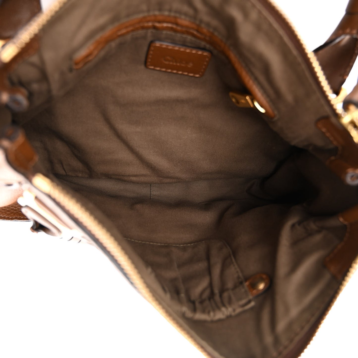 Calfskin Medium Marcie Satchel Tan