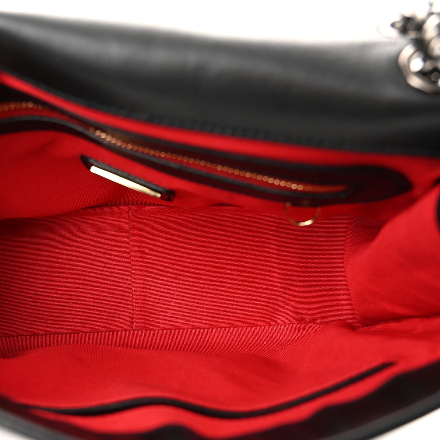 Calfskin Small Sweet Charity NV Shoulder Bag Black