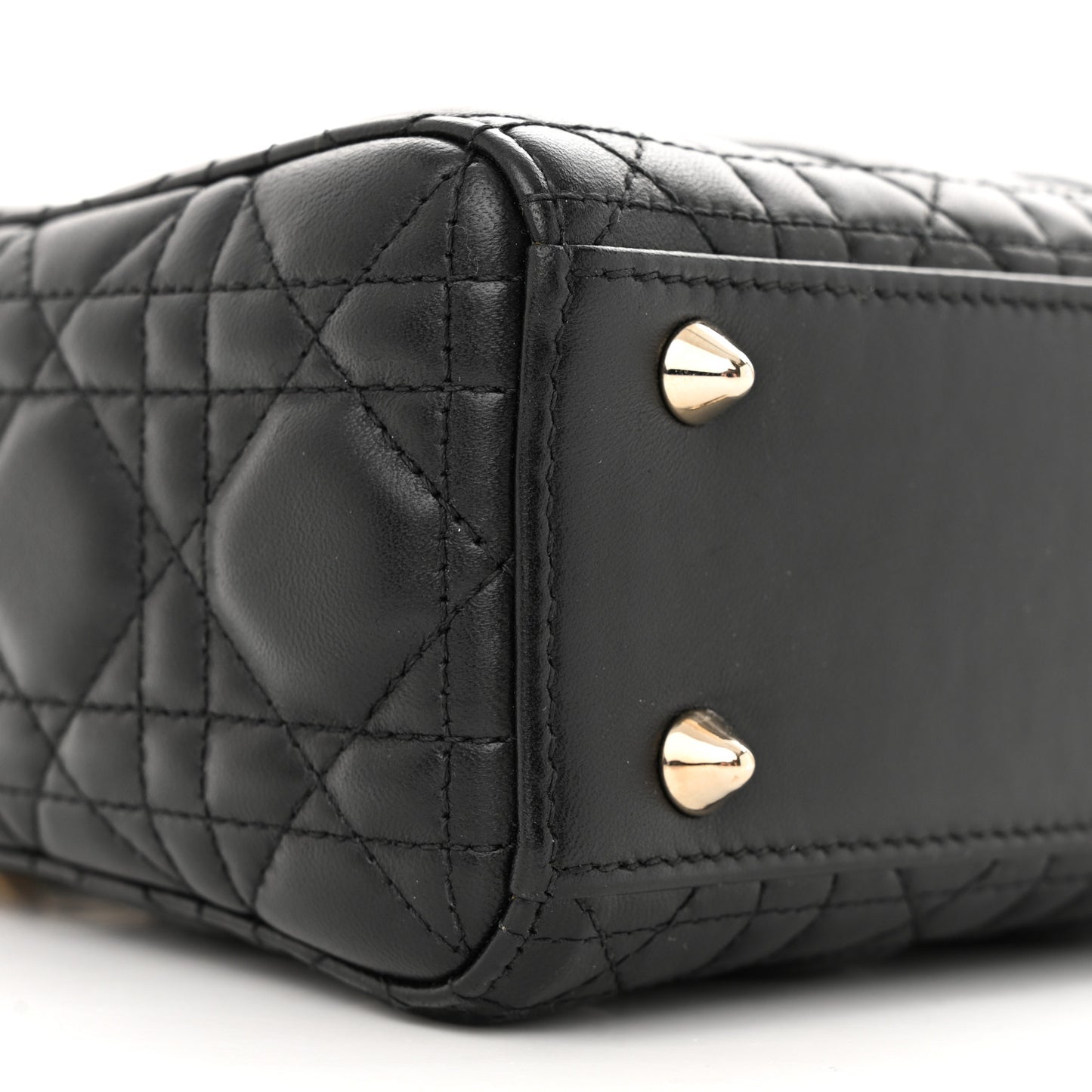 Lambskin Cannage Small My ABCDior Lady Dior Black