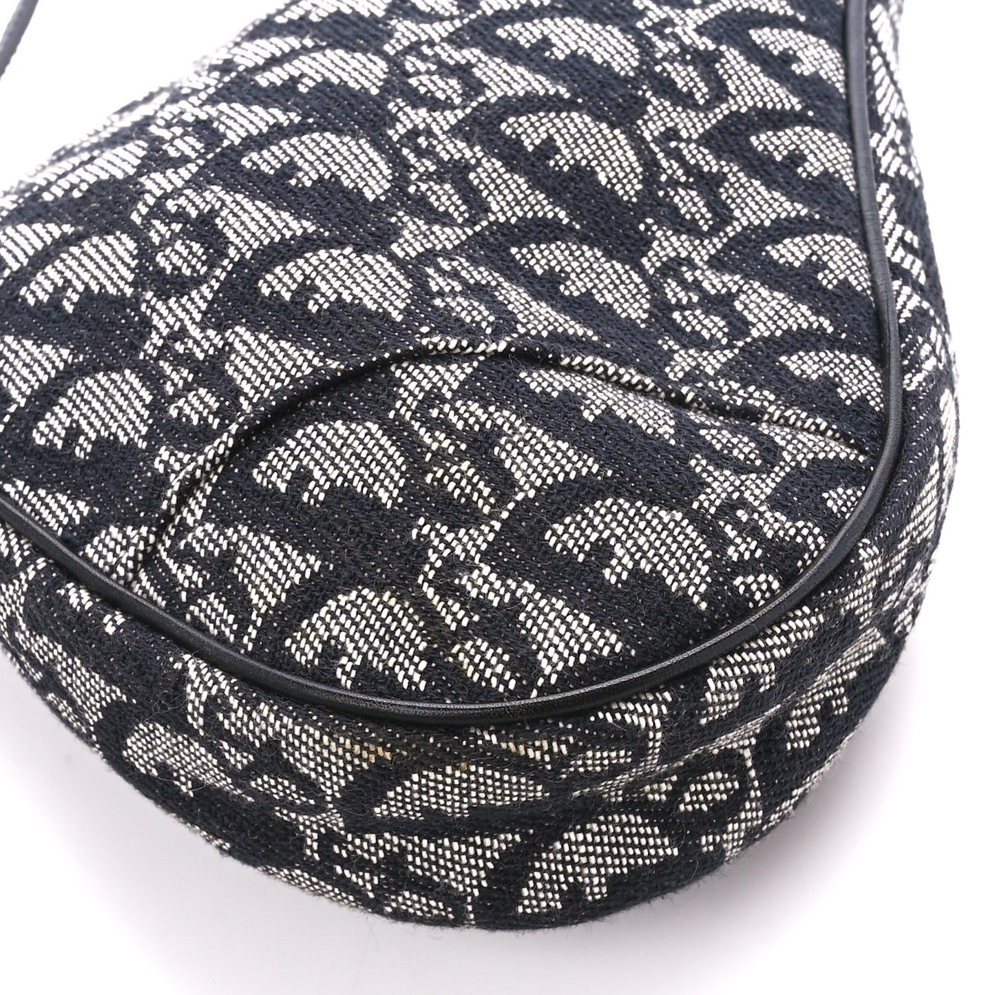 Monogram Mini Saddle Pochette Black