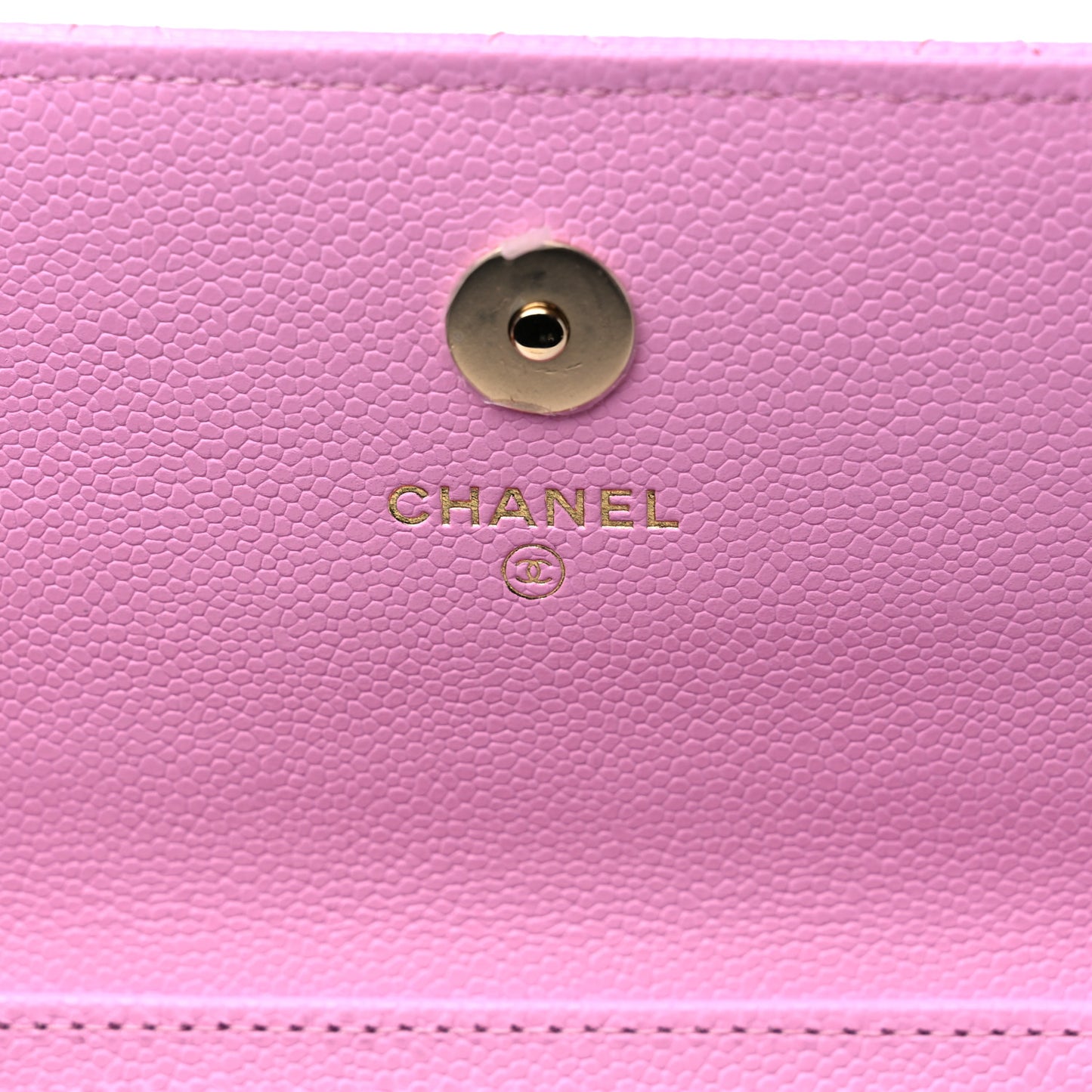 Caviar Quilted Business Affinity Clutch With Chain Flap Lilac