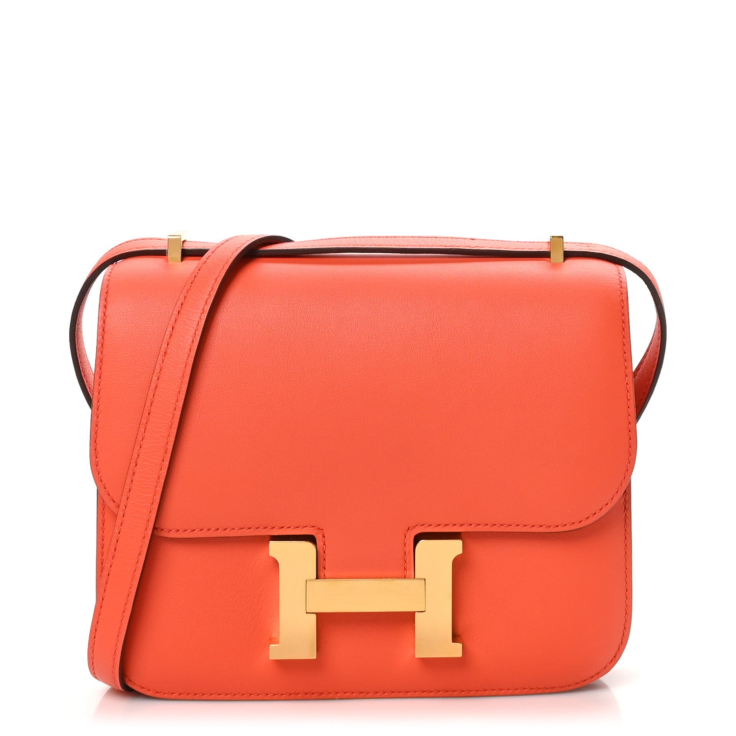 Hermes Swift Constance 18 Orange Poppy 1737924 – FASHIONPHILE