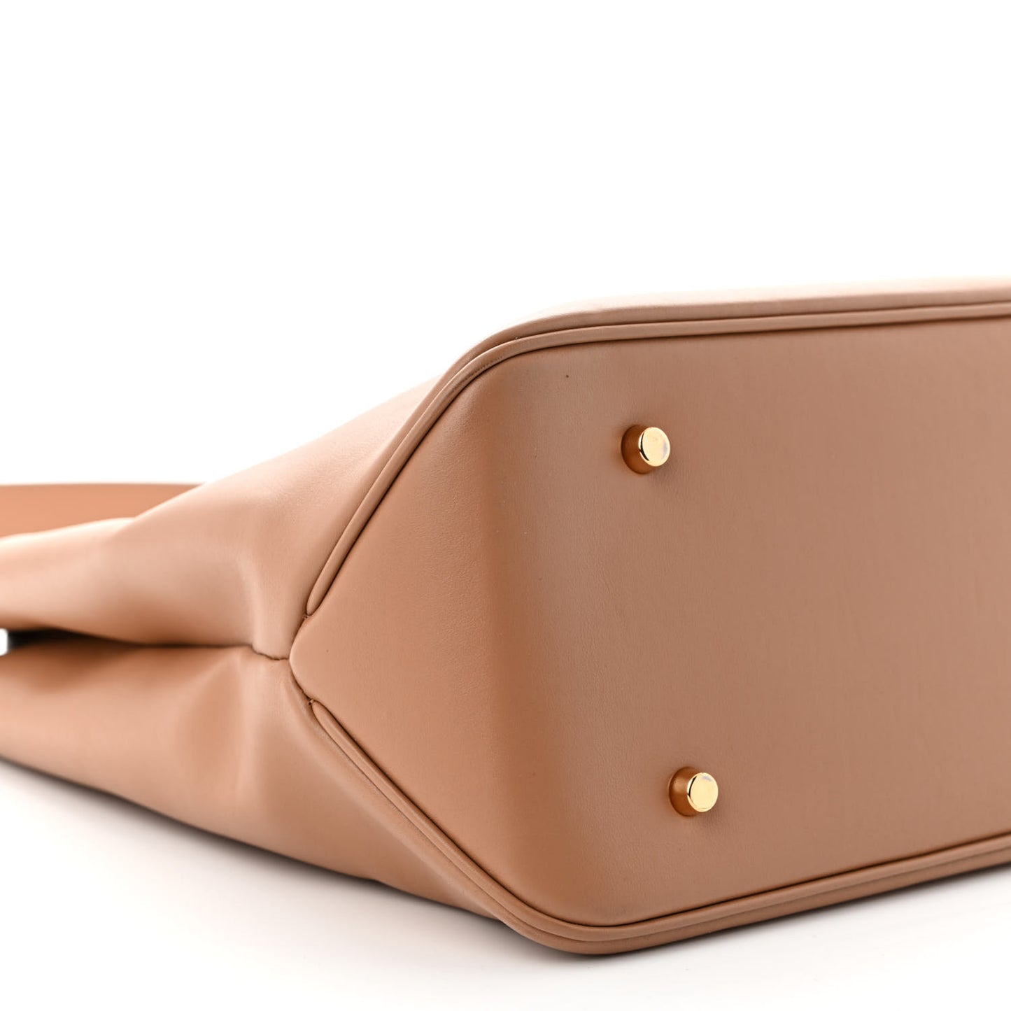 Calfskin Vitello Virtus Hobo Caramel
