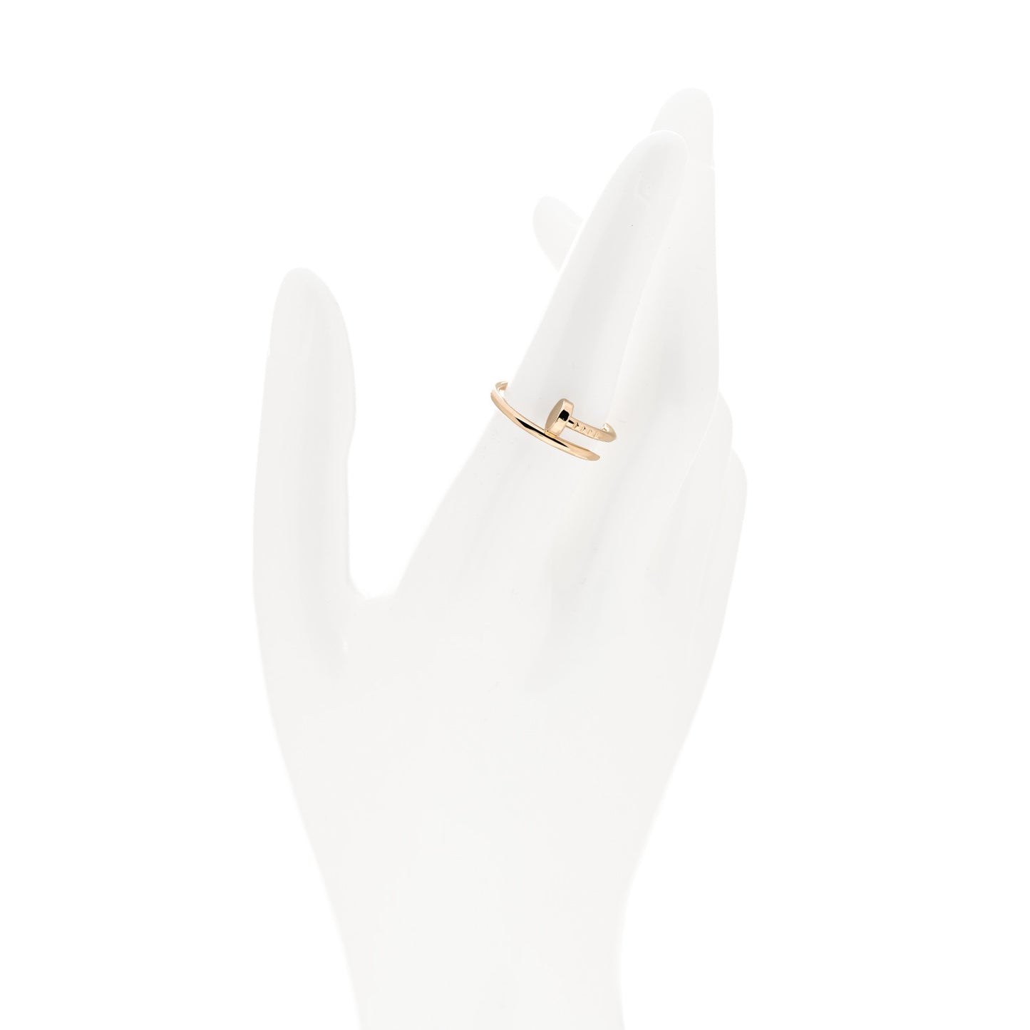 18K Yellow Gold Small Juste Un Clou Ring 54 6.75