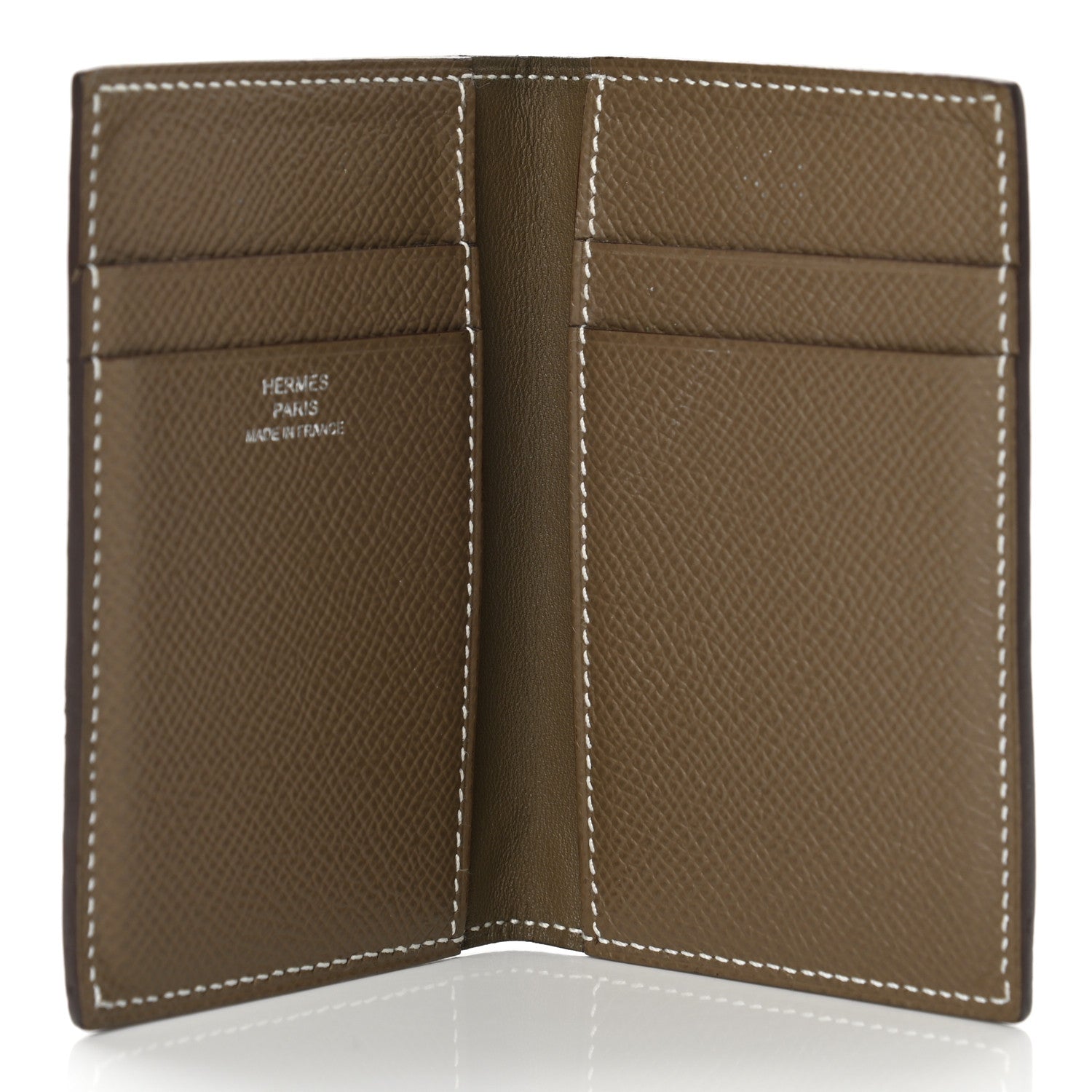 Hermes Epsom MC2 Euclide Card Holder Case Etoupe 5 of 8