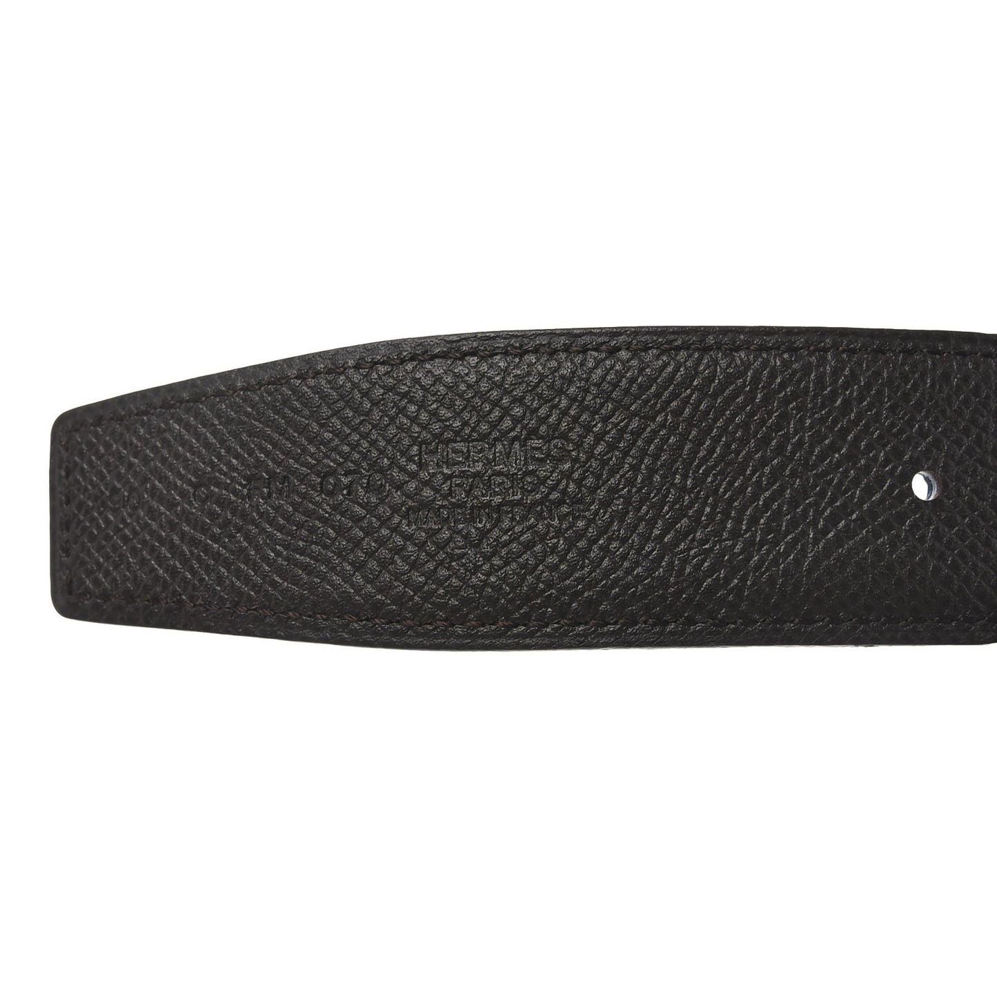 Epsom 32mm H Belt 90 36 Chocolate Bleu De Malte