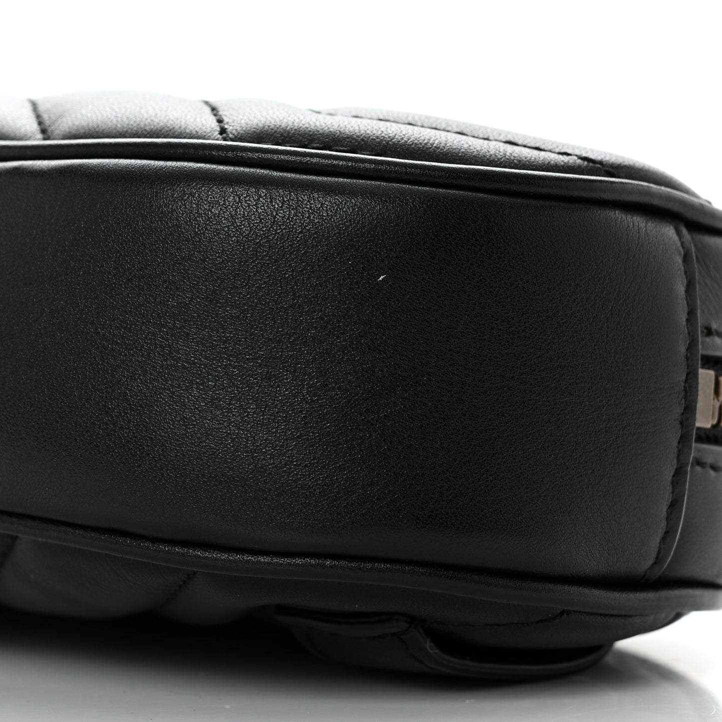 Calfskin Matelasse GG Marmont Belt Bag 75 30 Black