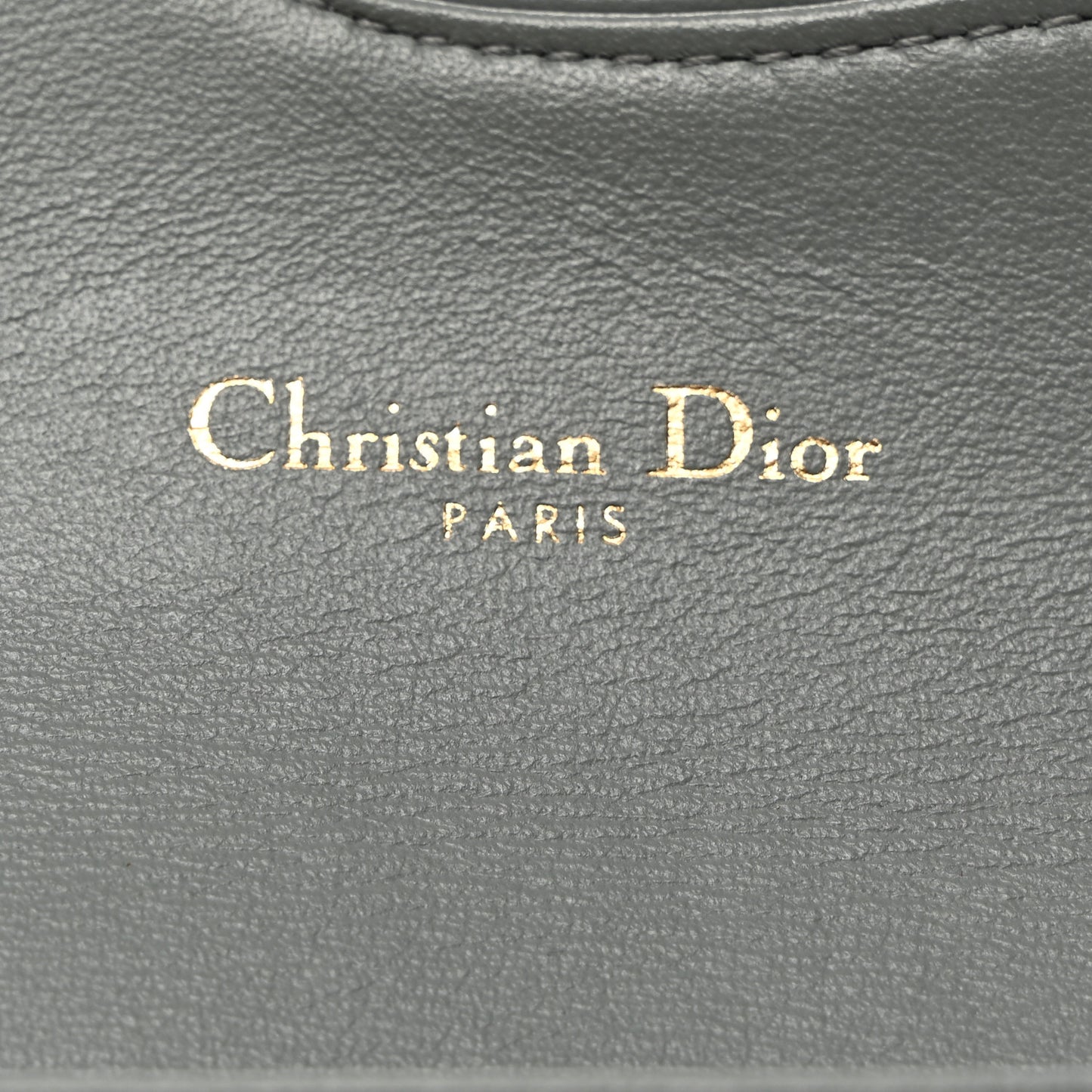 Oblique Saddle Card Holder Gray