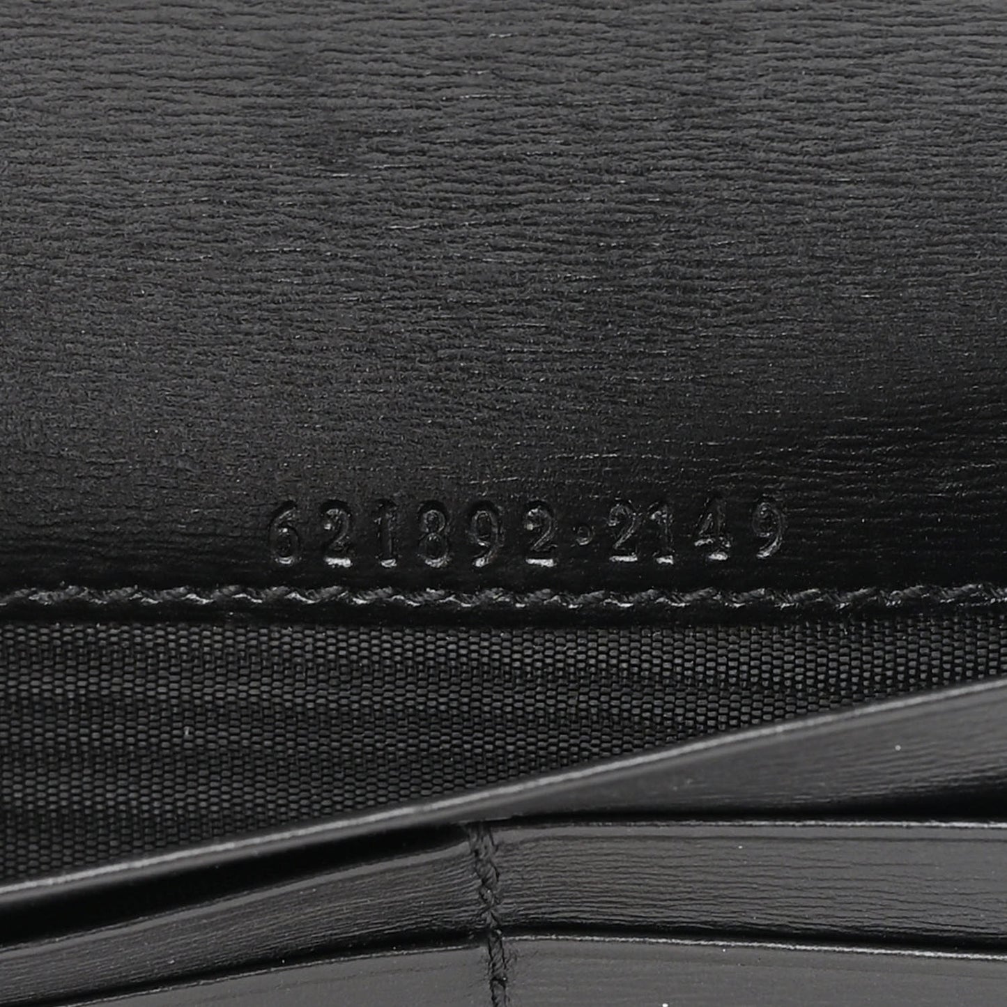 Boarded Plutone Calfskin Horsebit 1955 Wallet On Chain Black