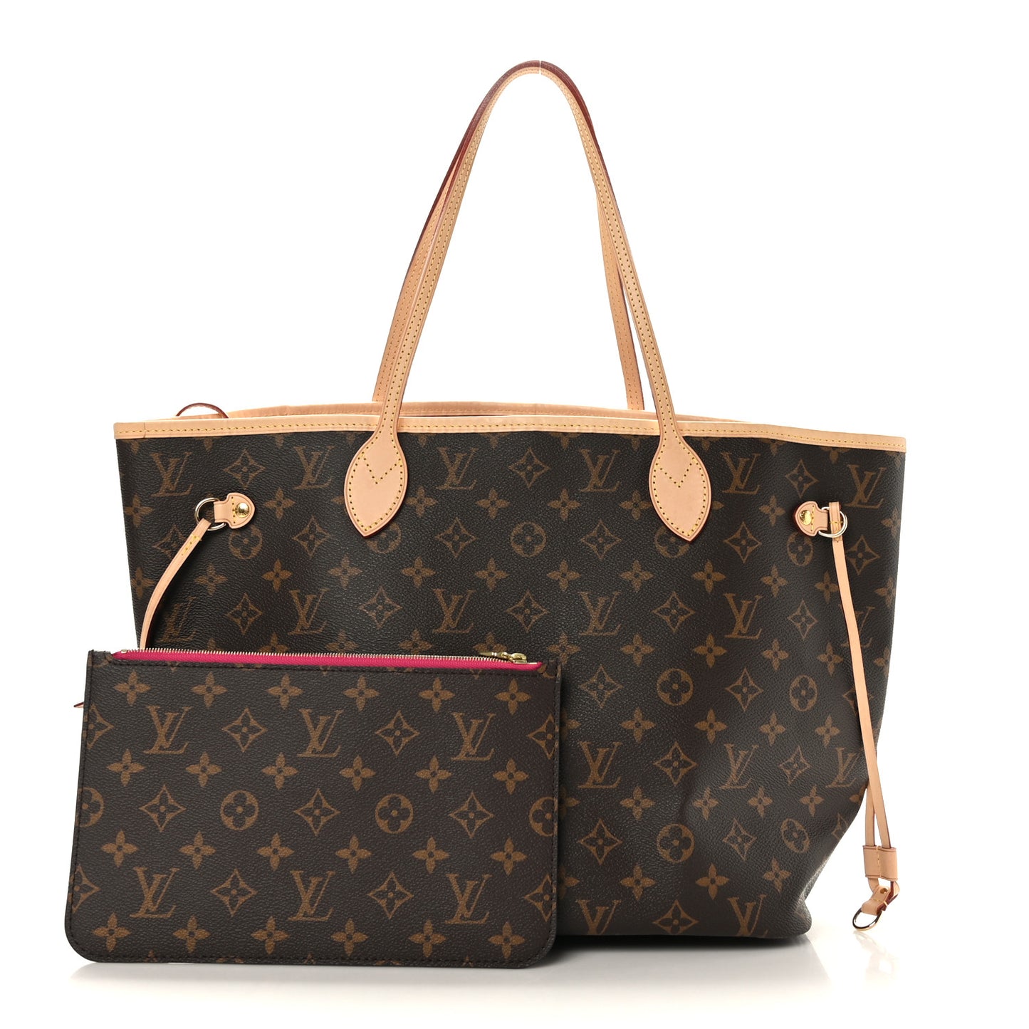 Monogram Neo Neverfull MM Fuchsia