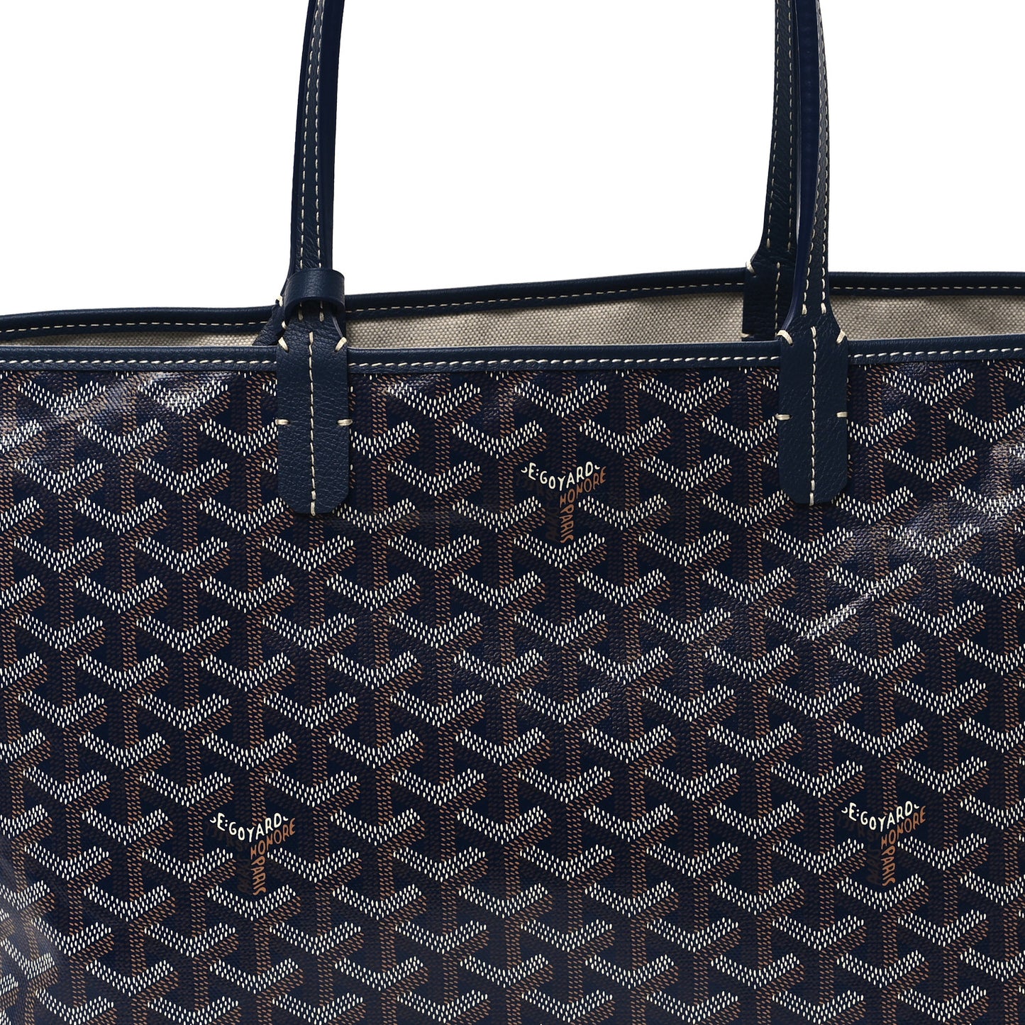 Goyardine Saint Louis PM Navy