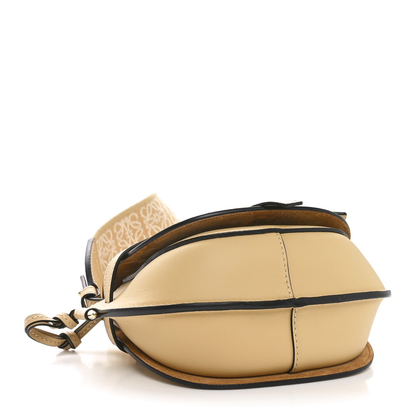 Calfskin Jacquard Mini Gate Dual Bag Butter