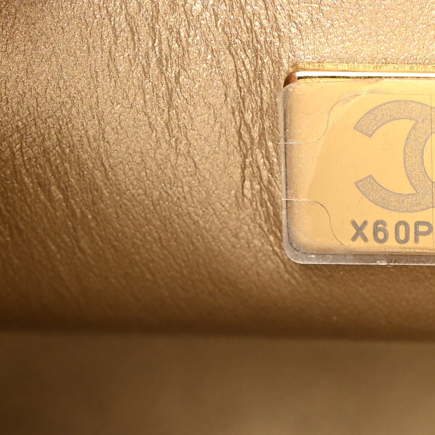 Lambskin Quilted Mini Pearl Crush Flap White