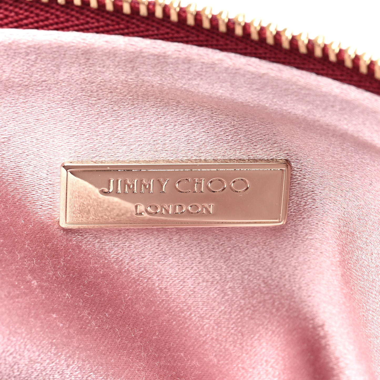 Satin Crystal Callie Tassel Shoulder Bag Wine