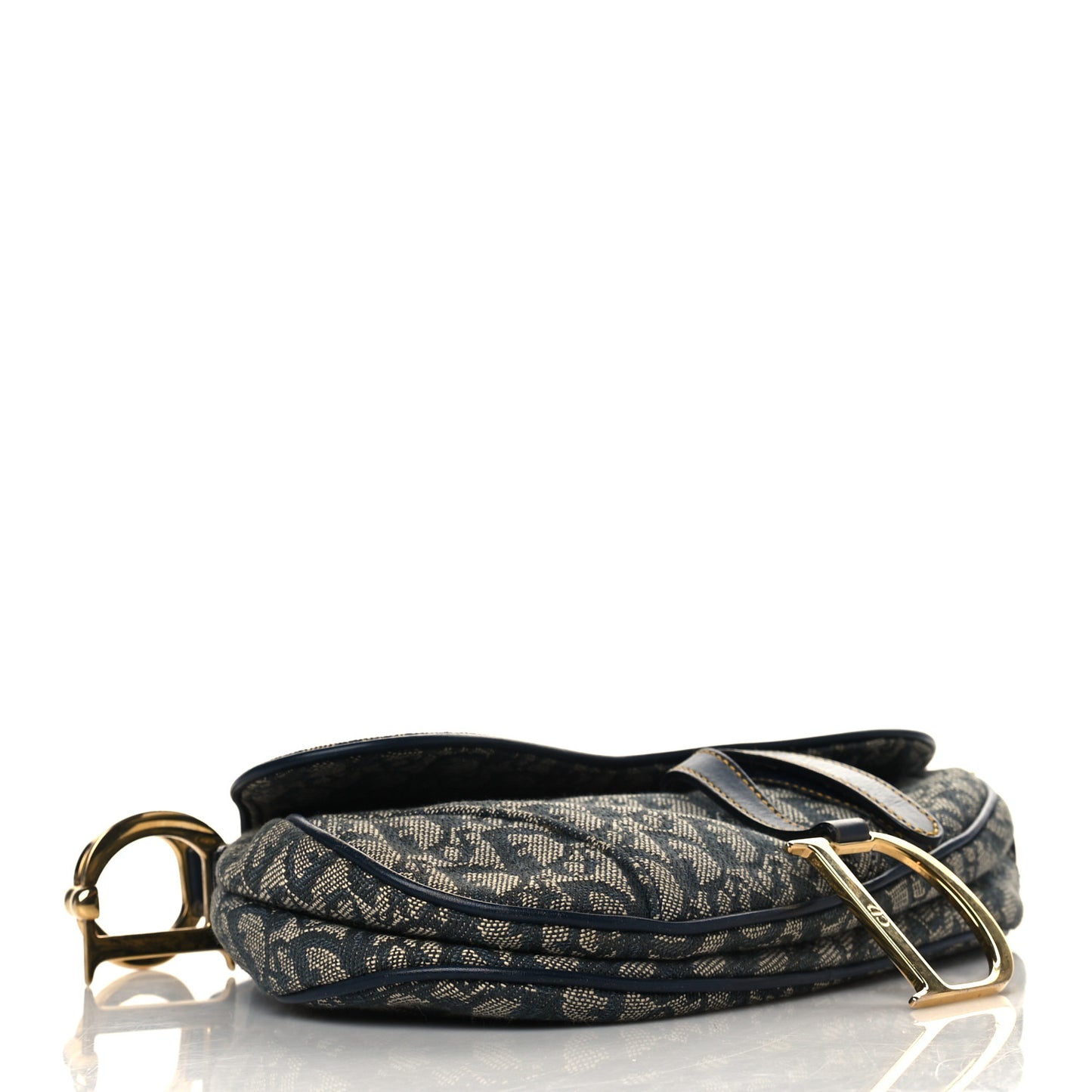 Monogram Saddle Bag Blue