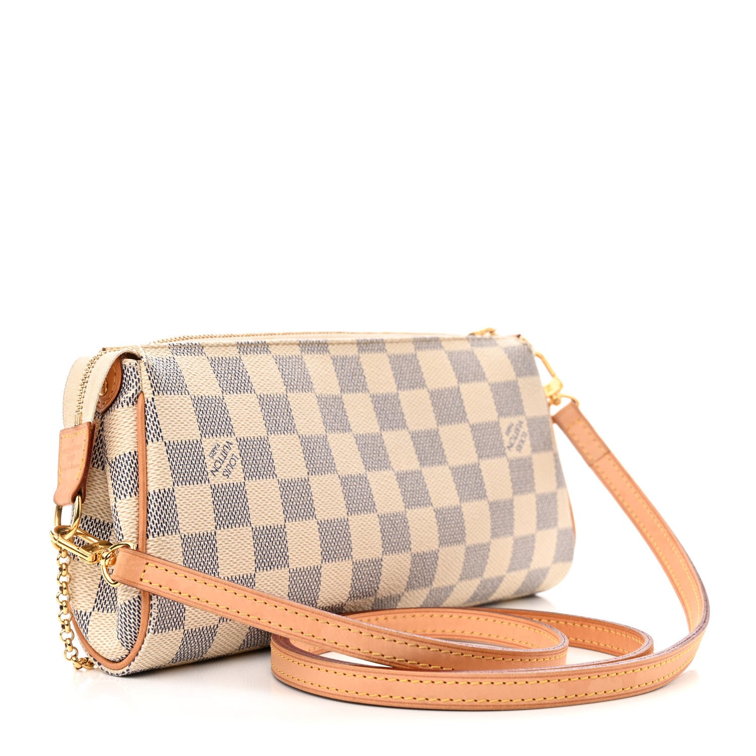Louis Vuitton Damier Azur Eva Clutch 3 of 10