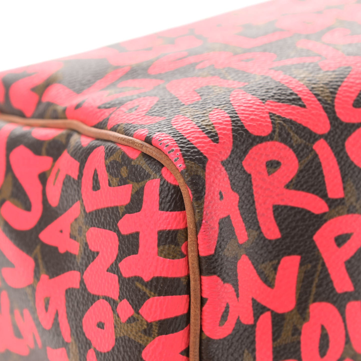 Monogram Graffiti Speedy 30 Fuchsia