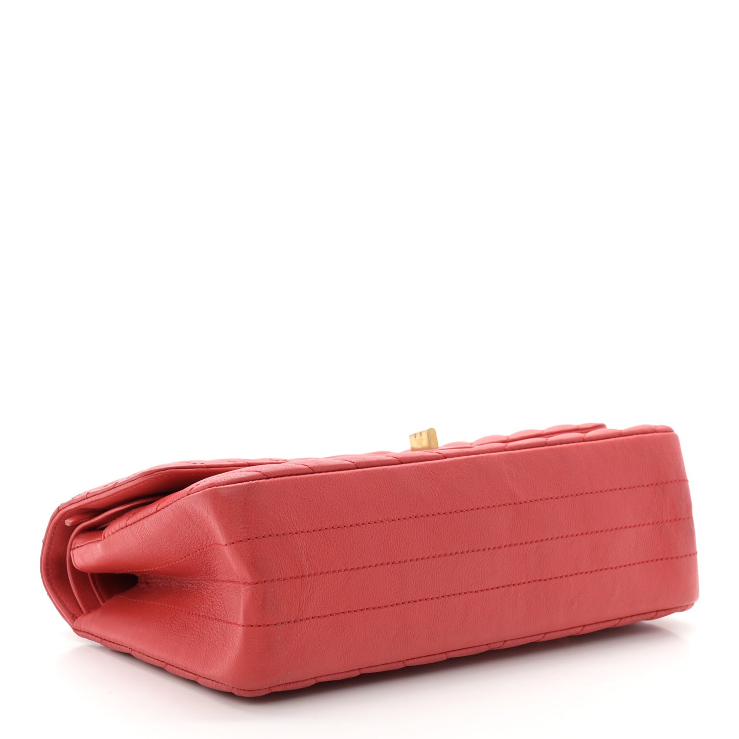 Sheepskin Chevron Quilted 2.55 Reissue 225 Flap Red