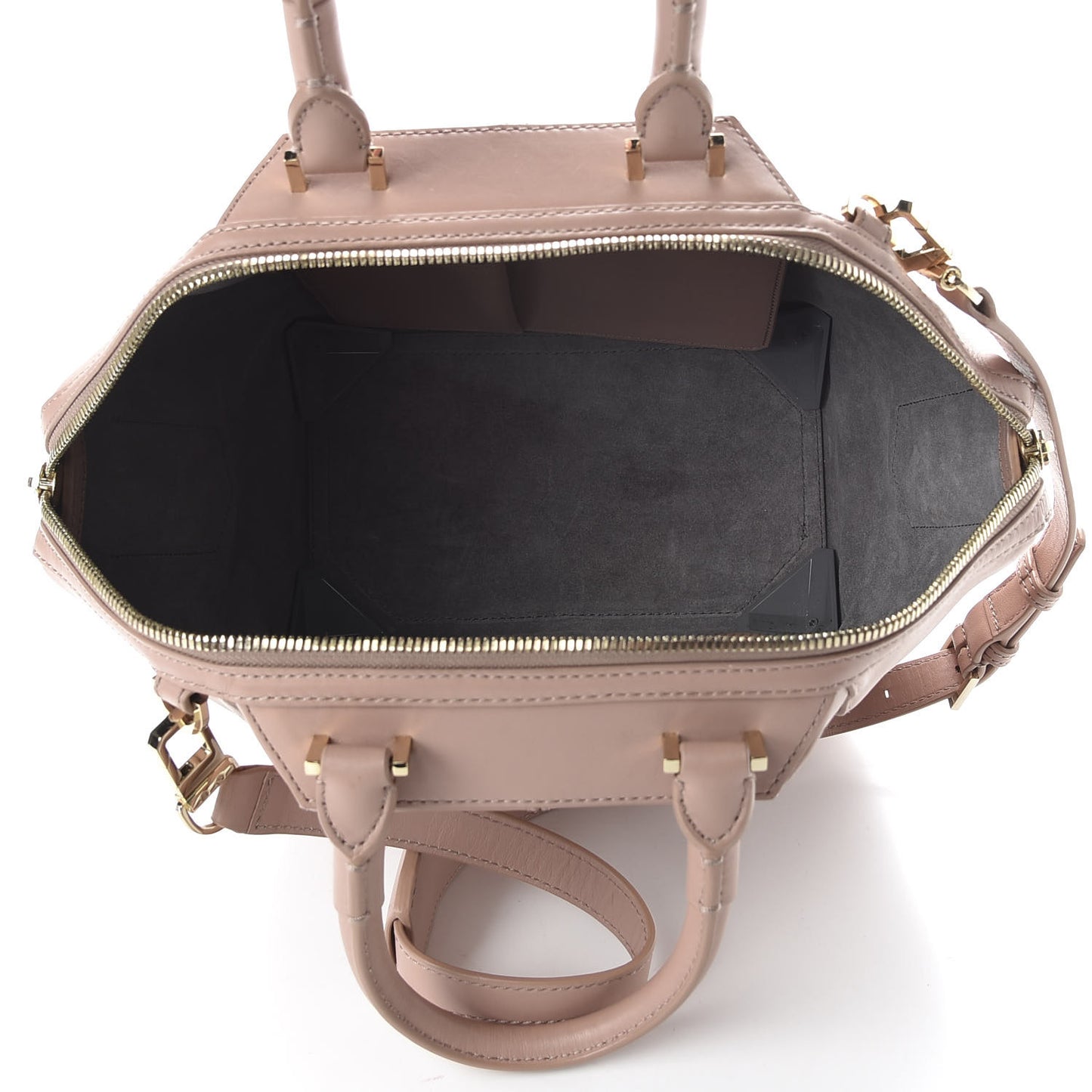 Smooth Calfskin Small Emile Blush Gold Hardware