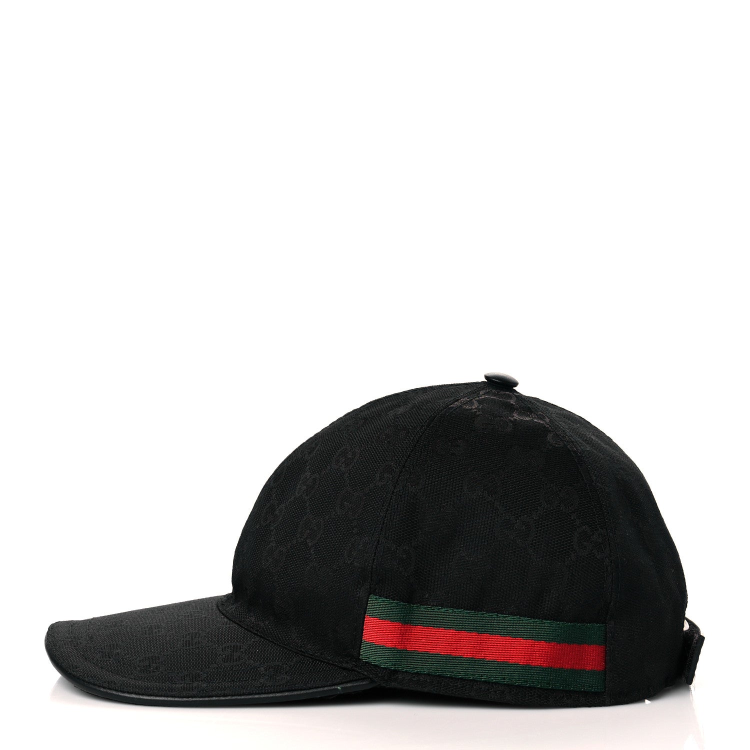 Gucci Monogram Web Baseball Hat L Black 3 of 9