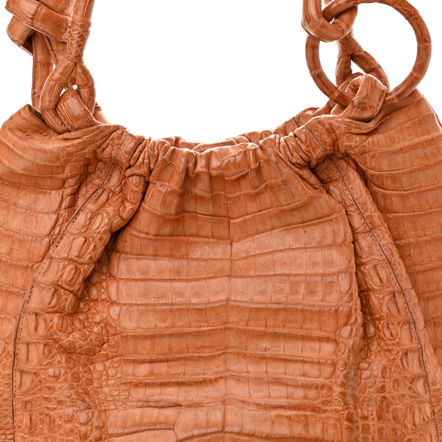 Crocodile Knot Hobo Brown