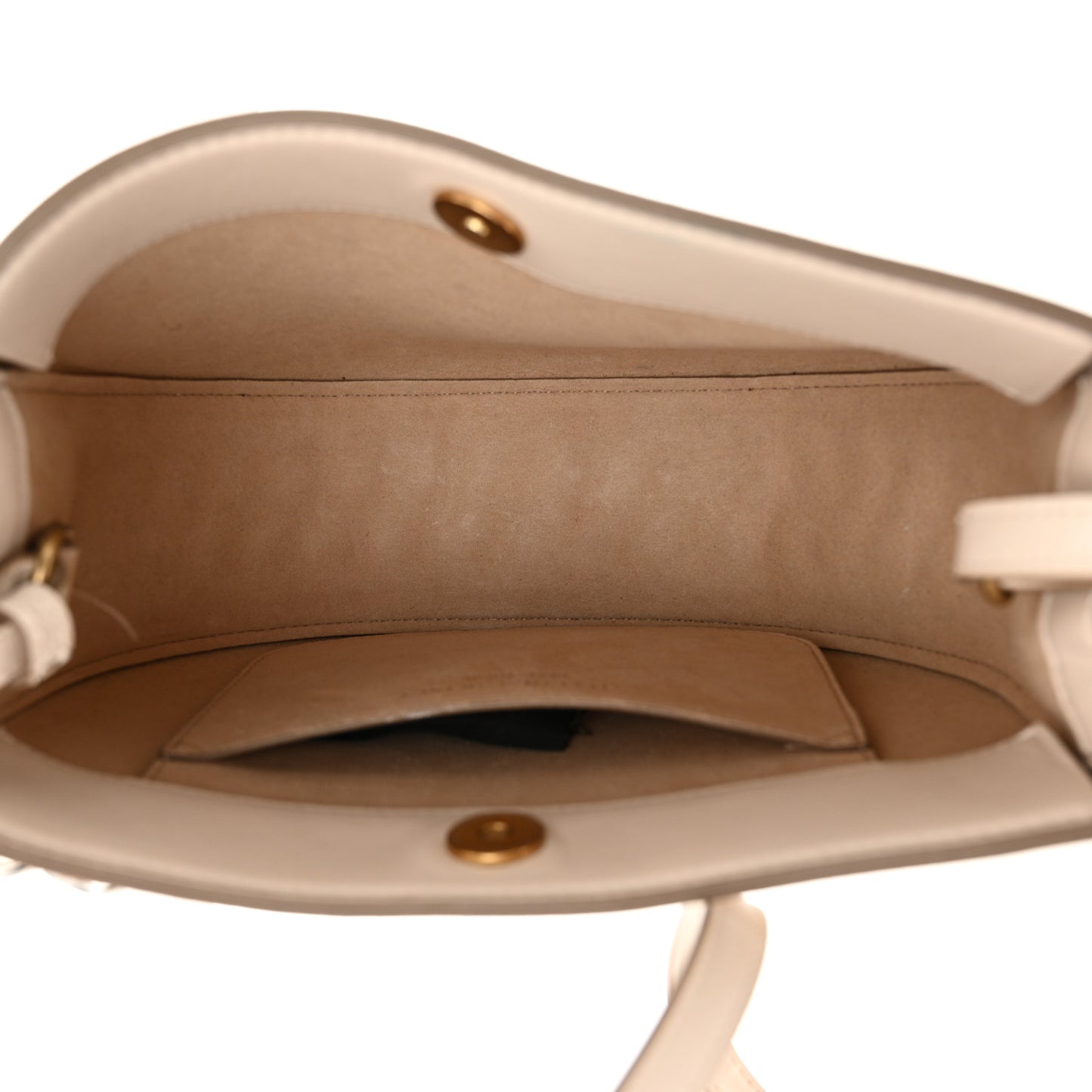 Eco Alter Nappa Frayme Shoulder Bag Pure White