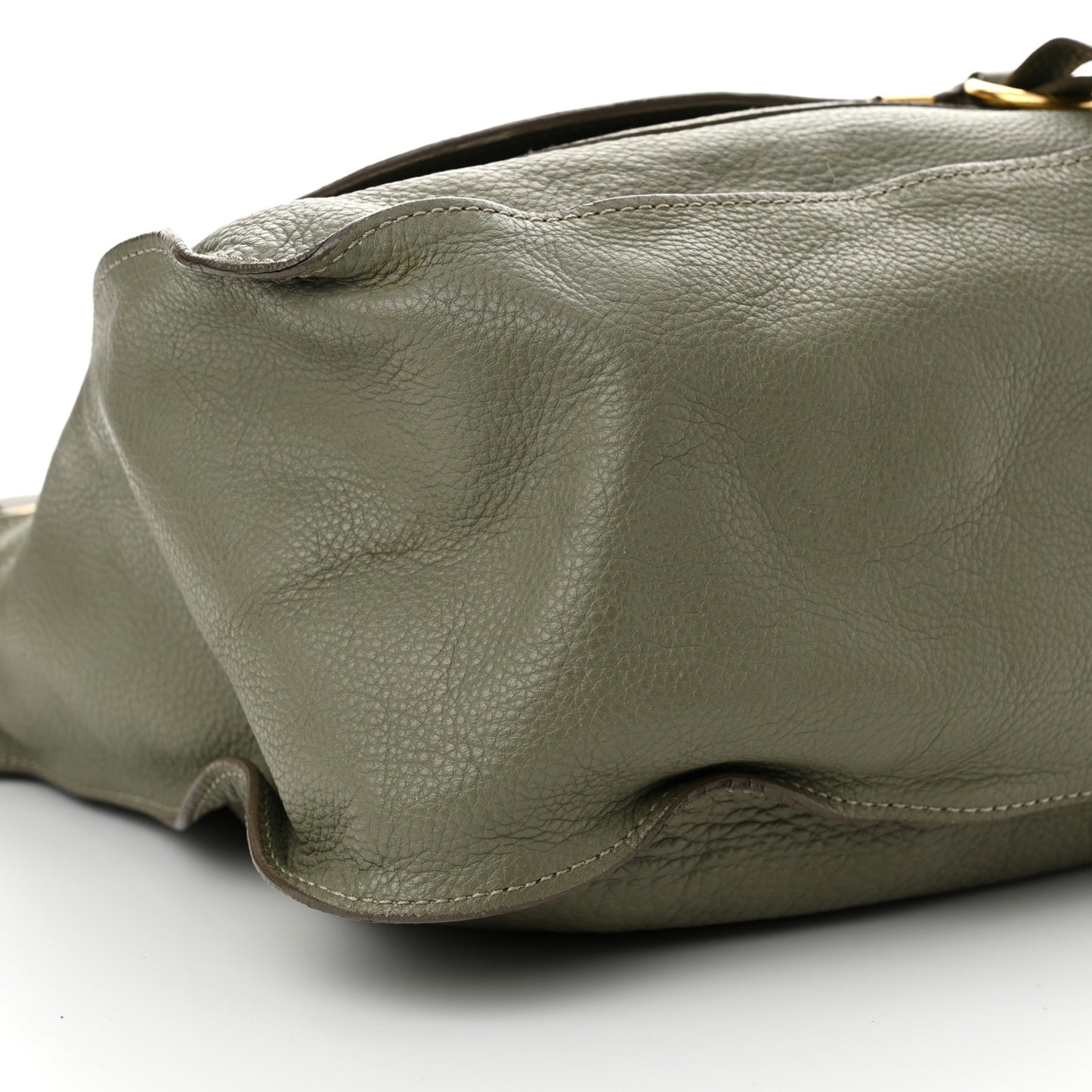 Calfskin Large Marcie Satchel Cashmere Grey
