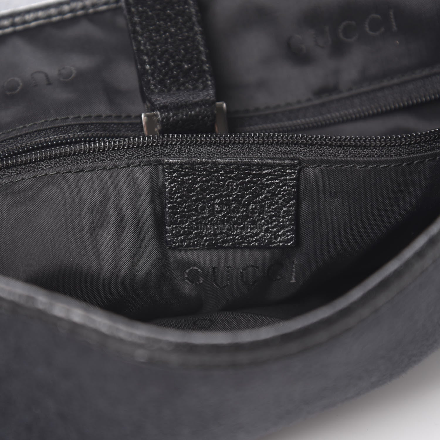 Gucci Felt Jackie O Hobo Black 5 of 9