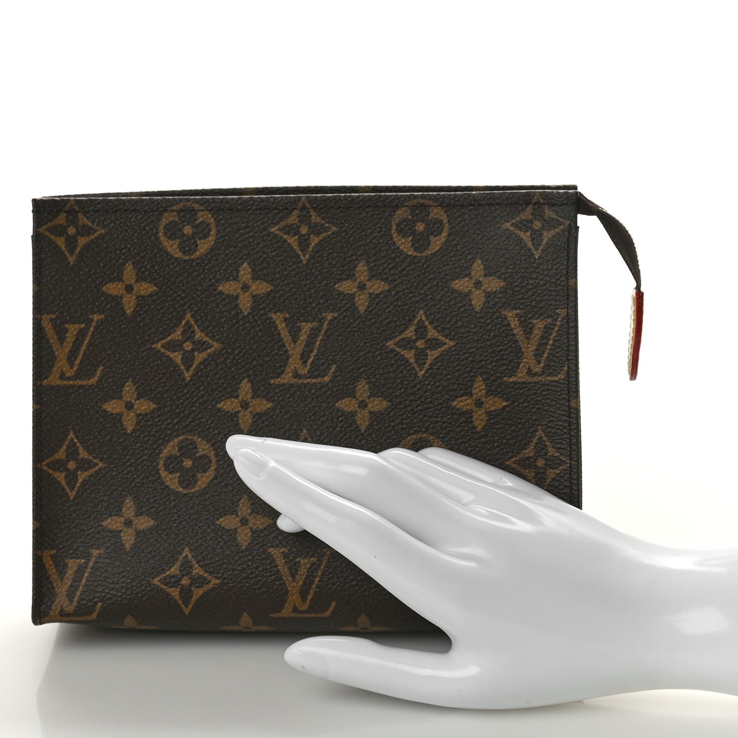 Monogram Toiletry Pouch 19 Red