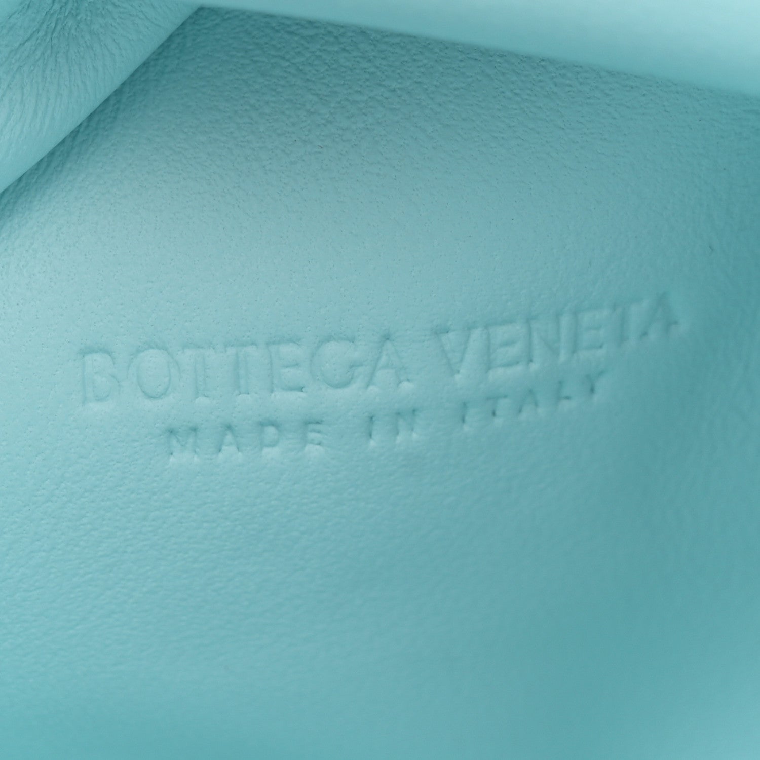 Bottega Veneta Nappa Intrecciato The Mini Pouch Pale Blue 6 of 10